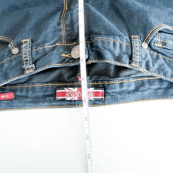 Makers Womens Denim Jeans Super Skinny Dark Blue Wash Size 30 - Picture 10 of 12